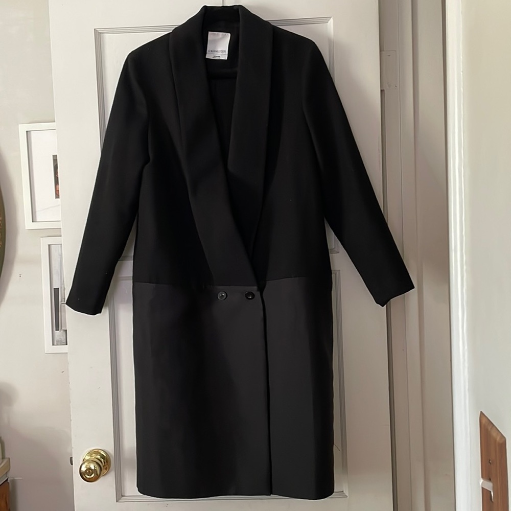 C/MEO Black Pea Coat